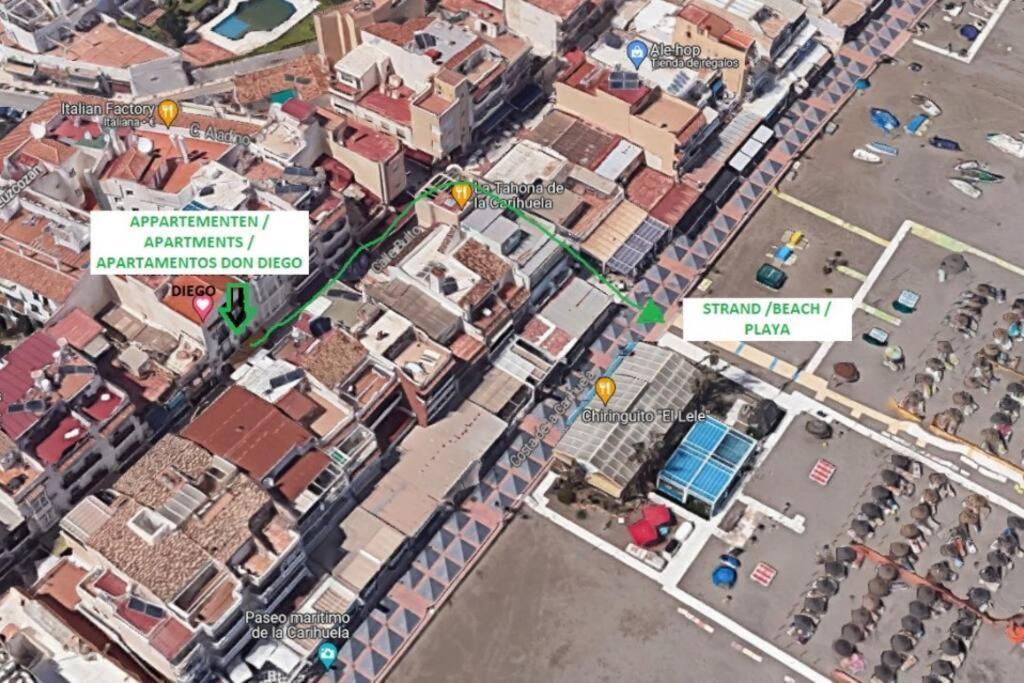 Precioso Estudio Junto Al Mar, Apartamentos Don Diego En La Carihuela 托雷莫利诺斯 外观 照片
